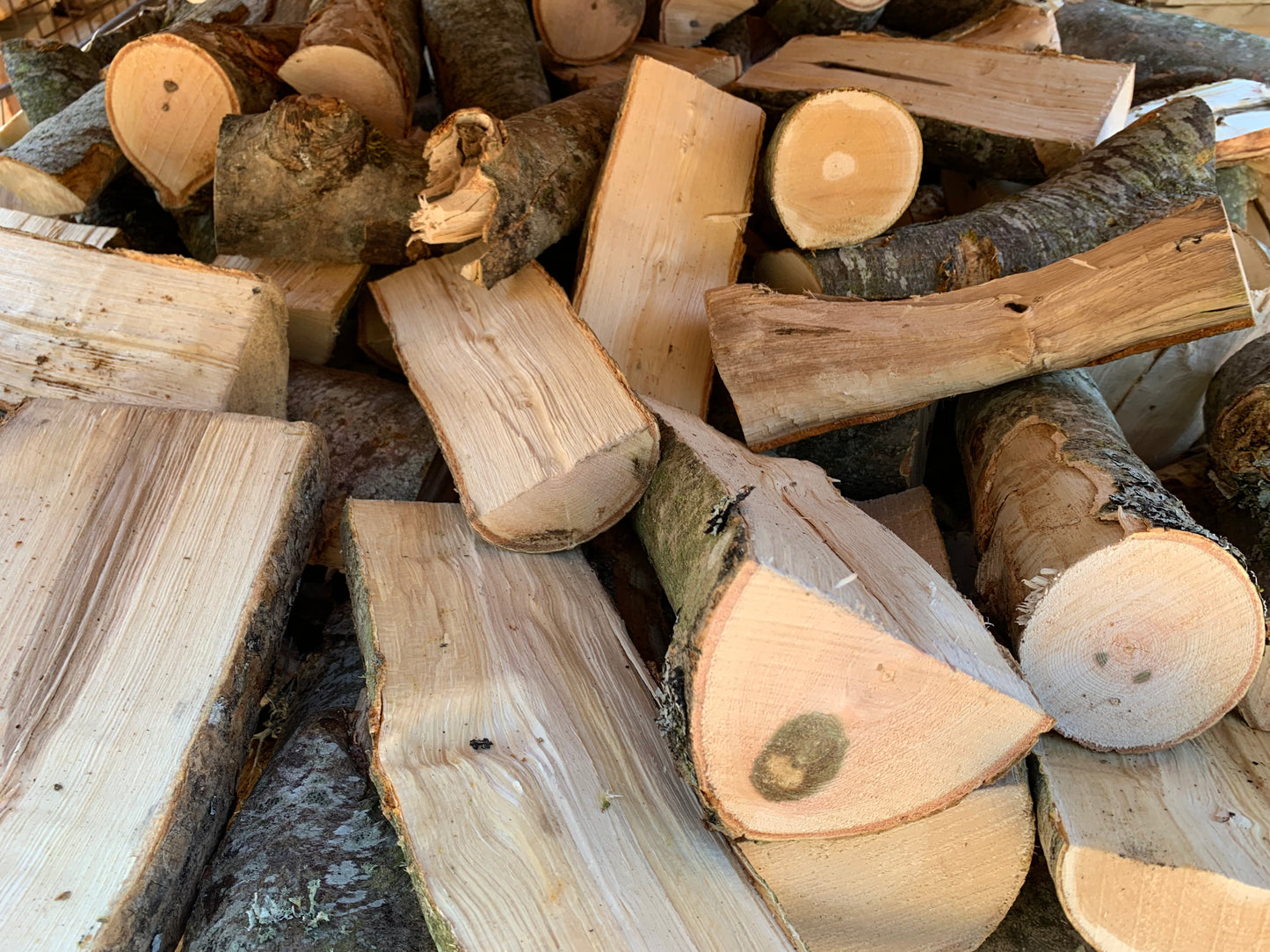 Unseasoned Hardwood