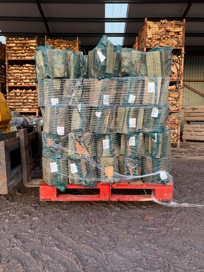 Seasoned hardwood nets
