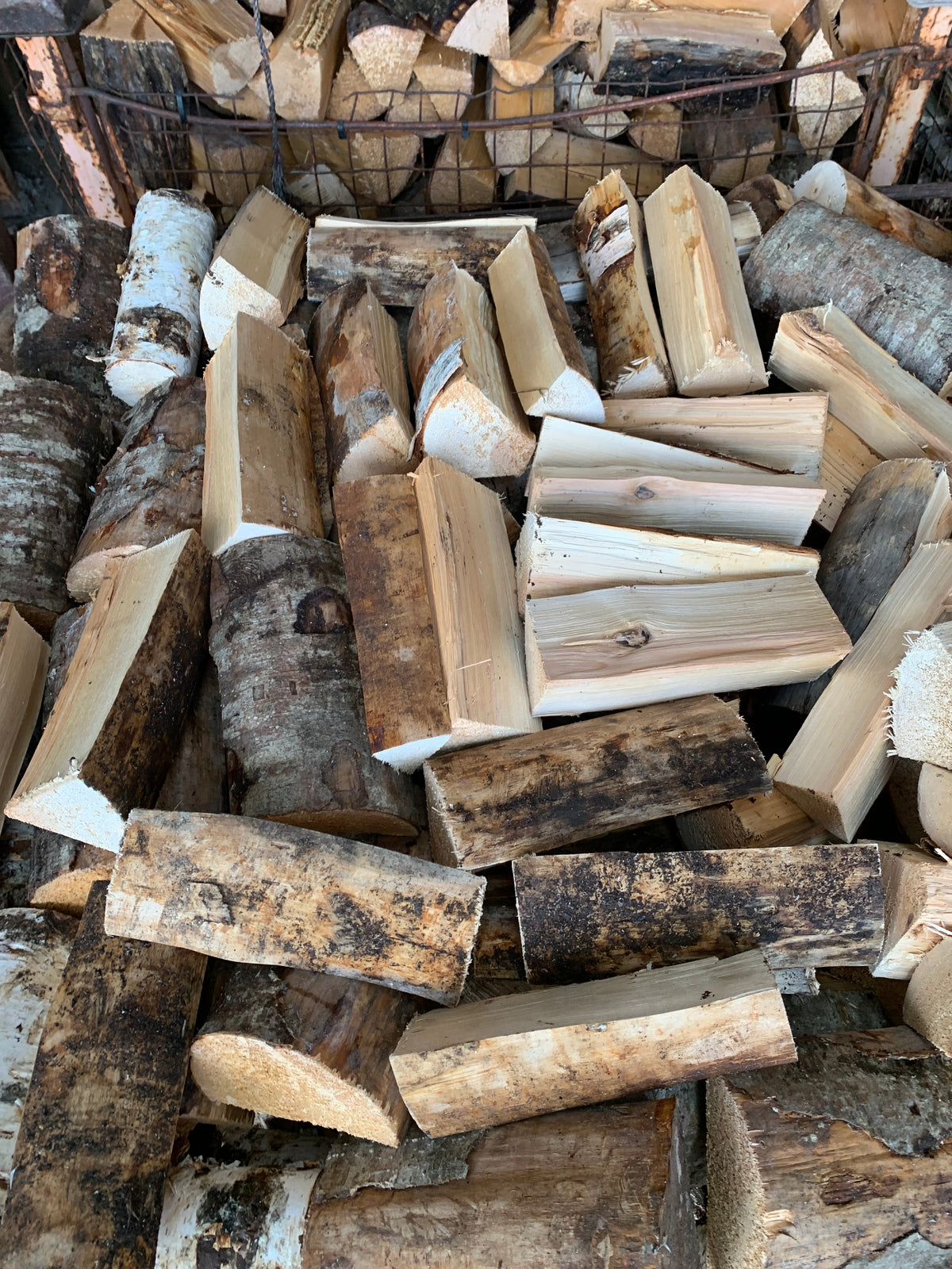 Seasoned hardwood nets